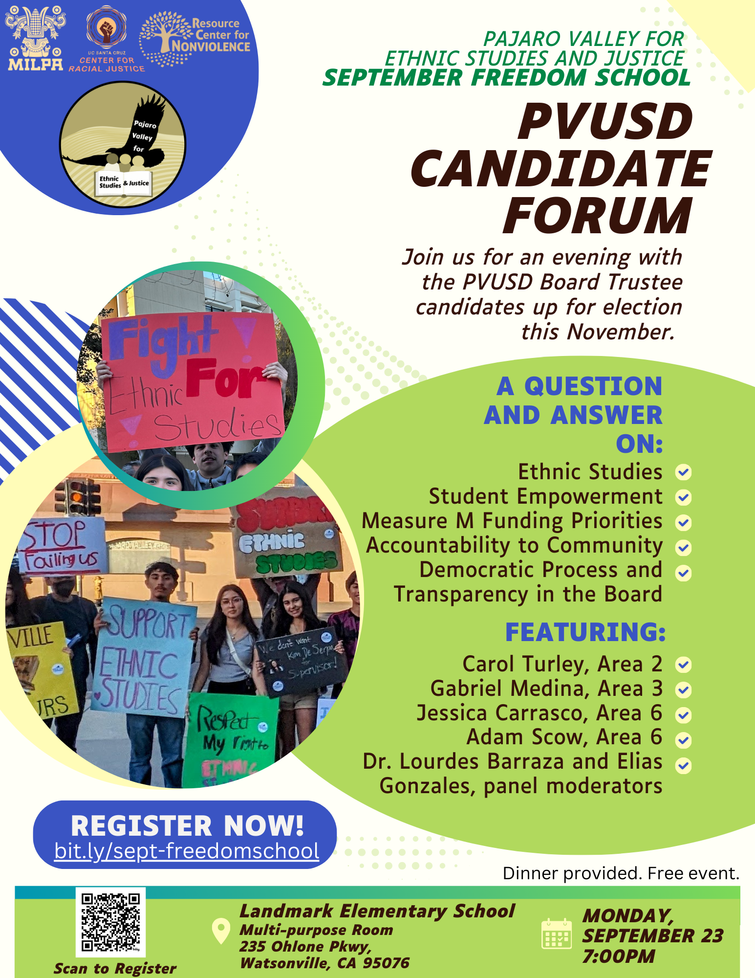 PVUSD Candidate Forum