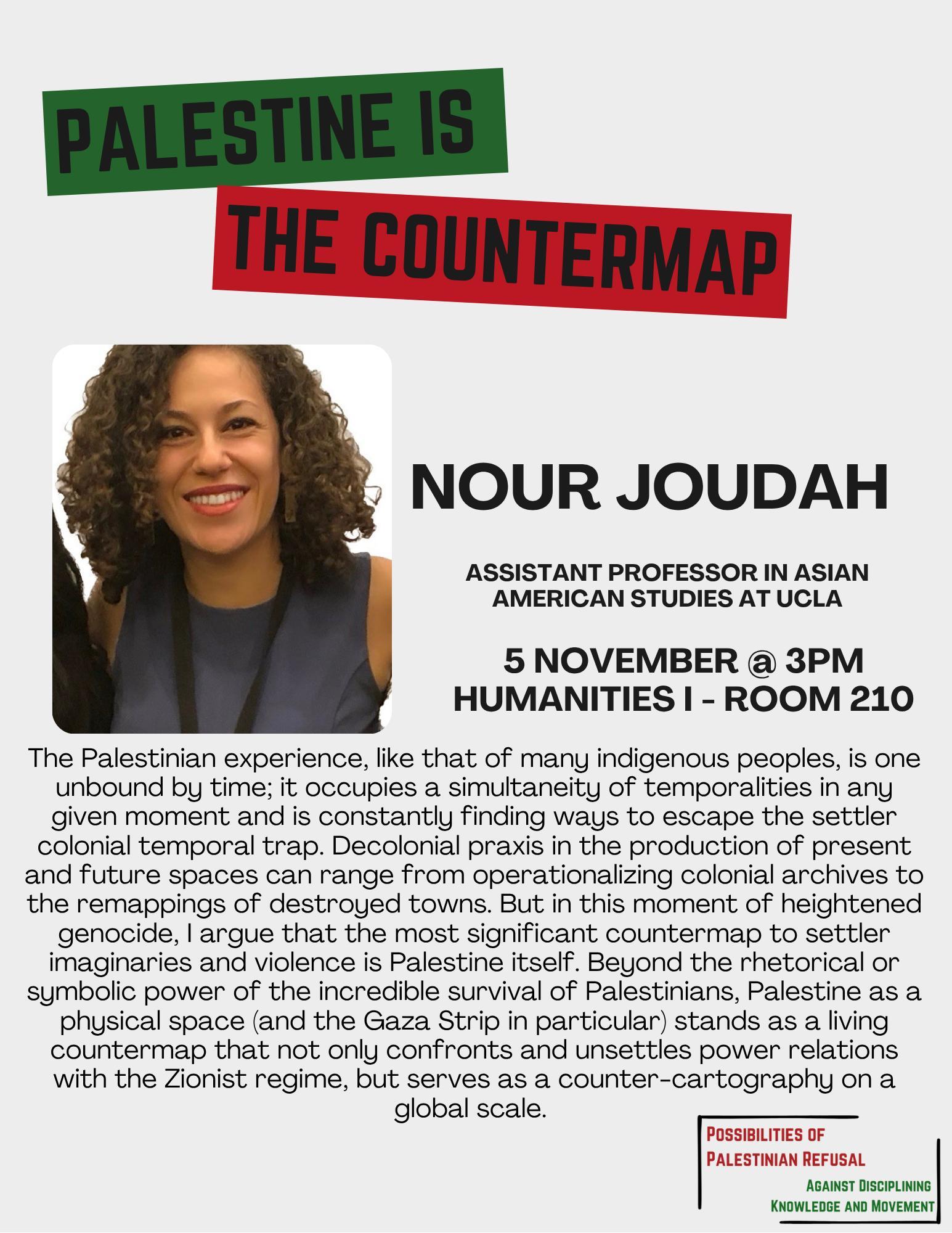 Palestine is the Countermap: with Nour Joudah